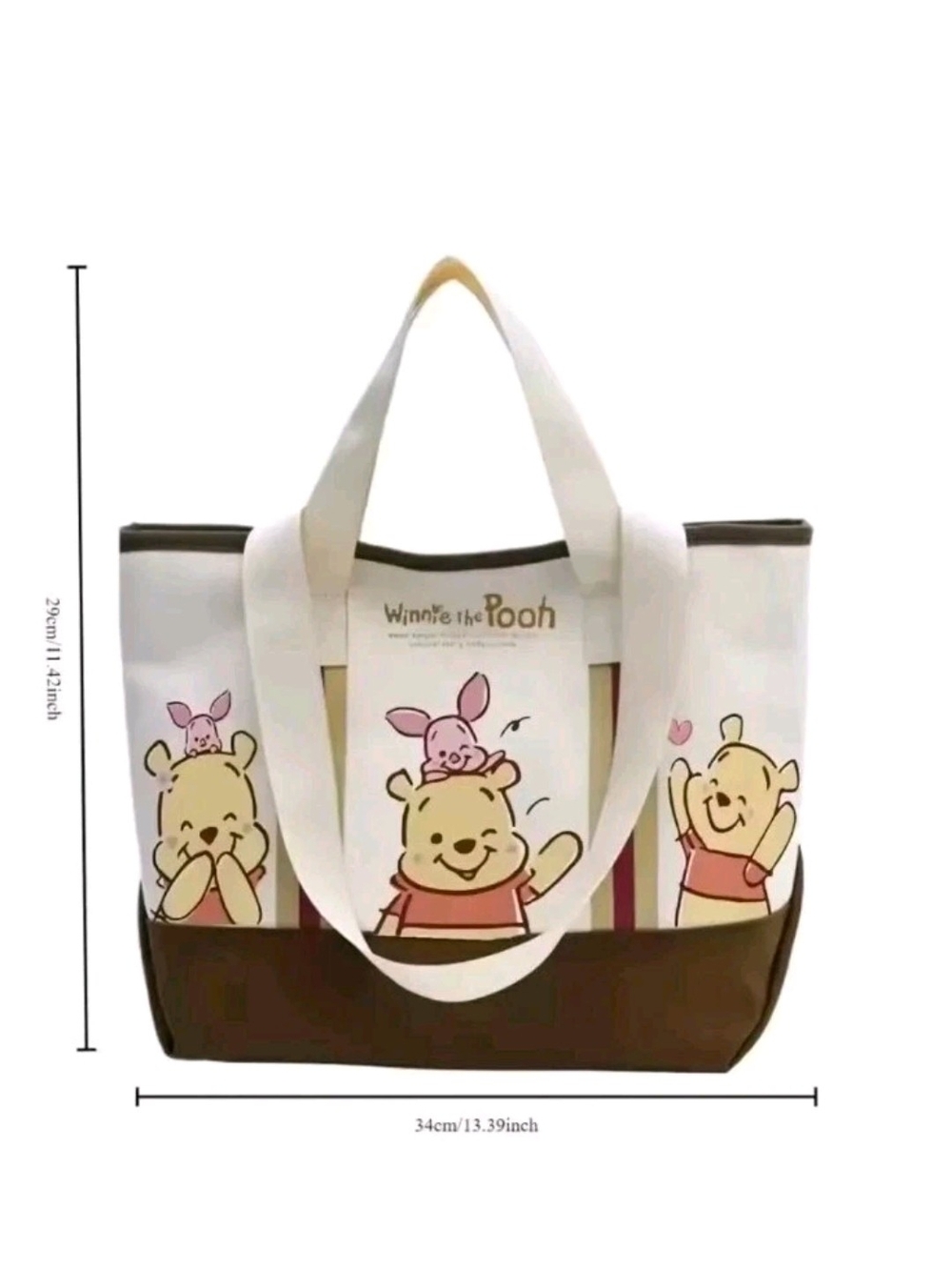 Winnie the Pooh Canvas Tote Bag